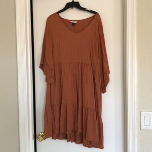Never Worn Universal Thread Orange Midi Dress